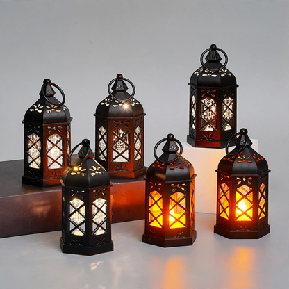 LED-Windlicht im Retro-Stil