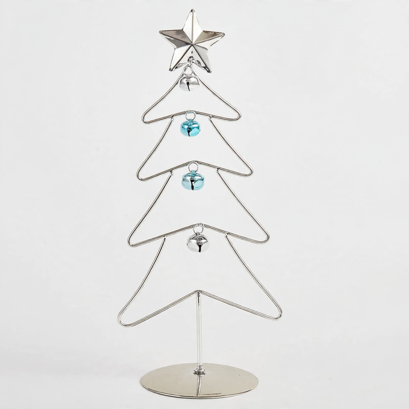Mini-Weihnachtsbaum aus Eisen, Tischdekoration