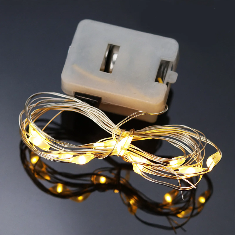 Kompakte LED-Kupferdraht-Lichterkette für florale Dekorationen