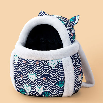 Doppelschulter-Rucksack mit Tiermotiv für Haustiere