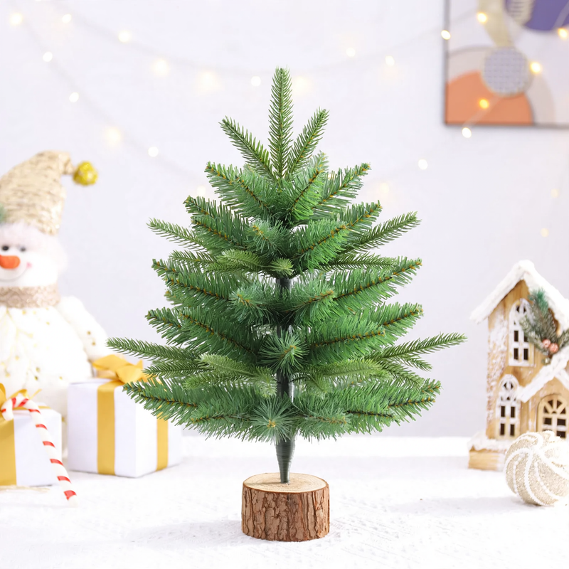 Weihnachtsbaum-Tischdekoration, PVC, 45/60 cm