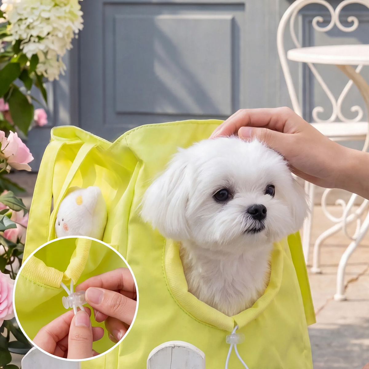Atmungsaktive Sommer-Tragetasche mit Cartoon-Design