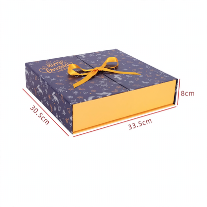 Weihnachts-Adventskalender Leerbox zum Basteln