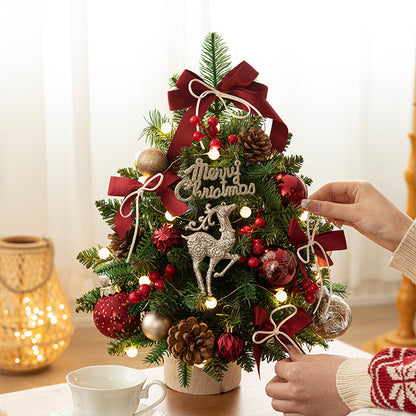 Mini-Weihnachtsbaum aus PE, 45 oder 60 cm, mit Beleuchtung