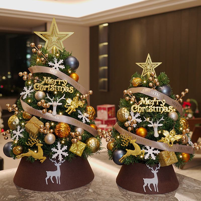 Kleiner Mini-Weihnachtsbaum für den Tisch, 45-60 cm