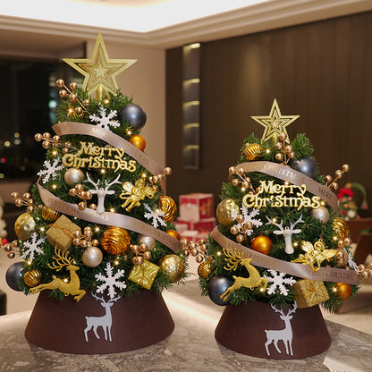 Kleiner Mini-Weihnachtsbaum für den Tisch, 45-60 cm