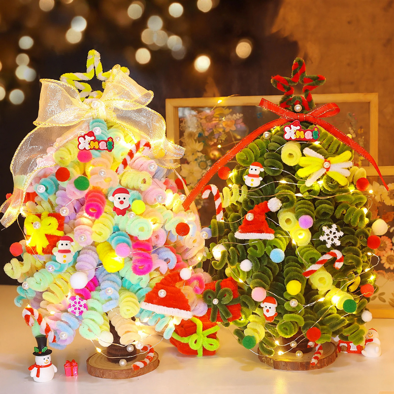 DIY Weihnachtsbaum-Bastelset mit Zubehör