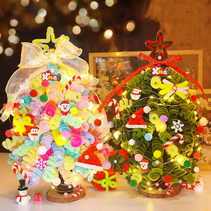 DIY Weihnachtsbaum-Bastelset mit Zubehör