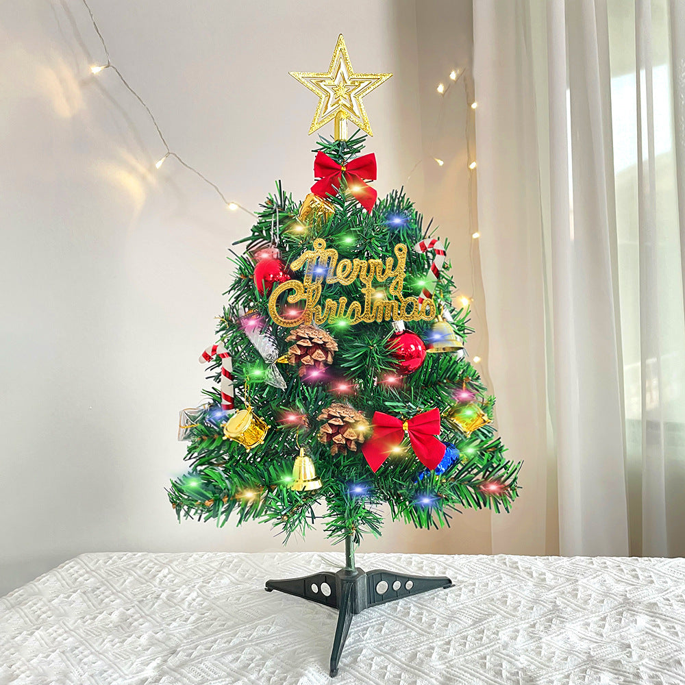 Mini-Weihnachtsbaum, 50 cm, mit LED-Beleuchtung