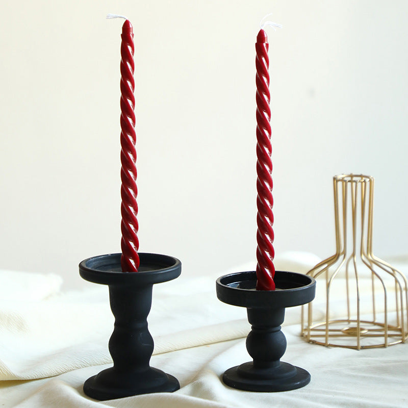 Handgeferti Duftkerze aus Sojamischung, Weinrot