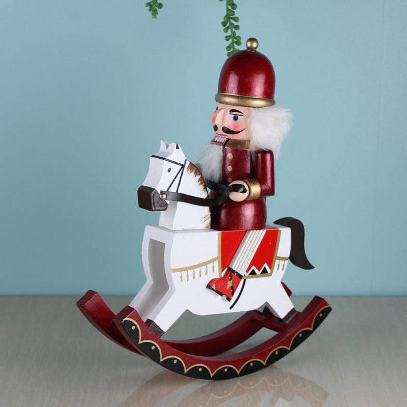 Nussknacker-Figur aus Kiefernholz, 30 cm