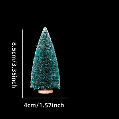 Mini-Weihnachtsbaum aus Sisal zur Tischdekoration