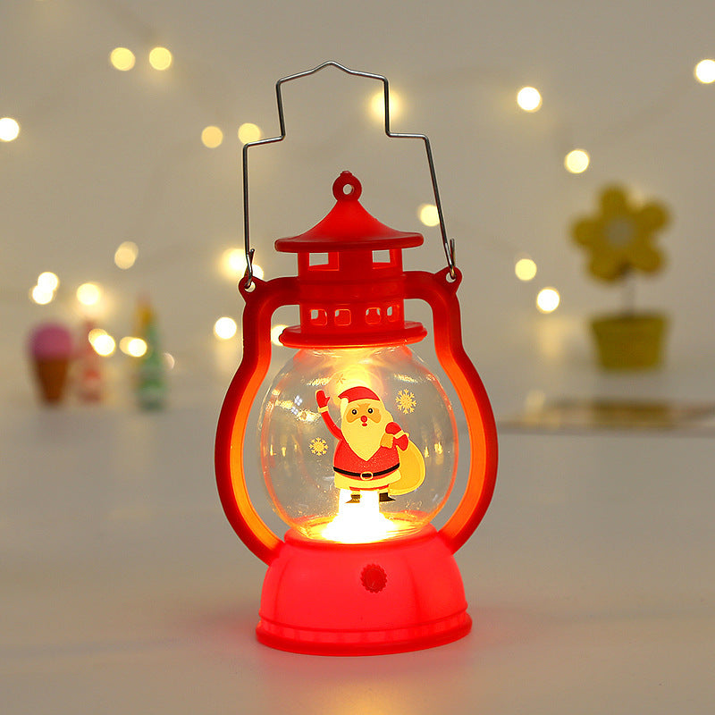 Dekorative LED-Laterne für Weihnachten