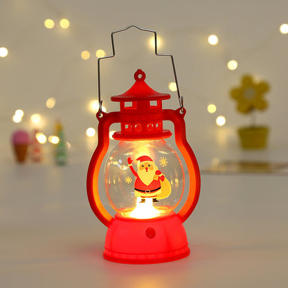 Dekorative LED-Laterne für Weihnachten