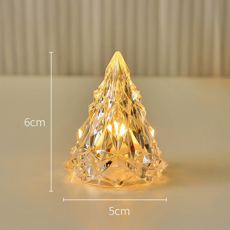 LED-Eisberg-Nachtlicht, dekorative Kerzenlampe