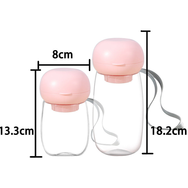 Tragbare Mini-Wassertasse für Haustiere, 300–550 ml