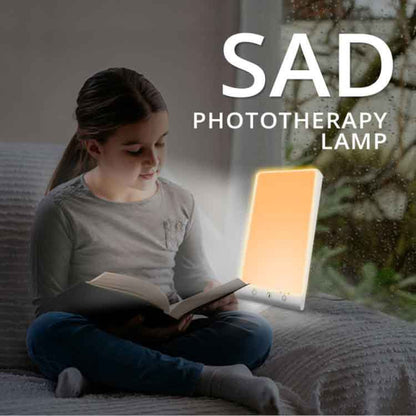 LED-Lichttherapielampe mit Timer und Dimmfunktion