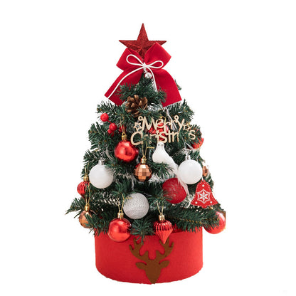 Mini-Weihnachtsbaum-Set für den Tisch