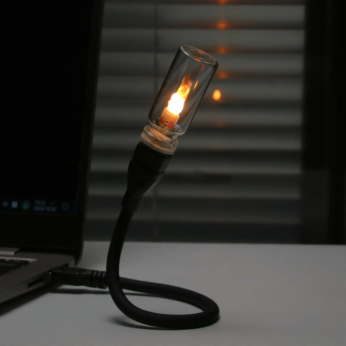 LED-Flammenlicht mit USB-Anschluss