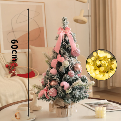 Dekorative Tisch-Weihnachtsbaum-Sets mit Beleuchtung