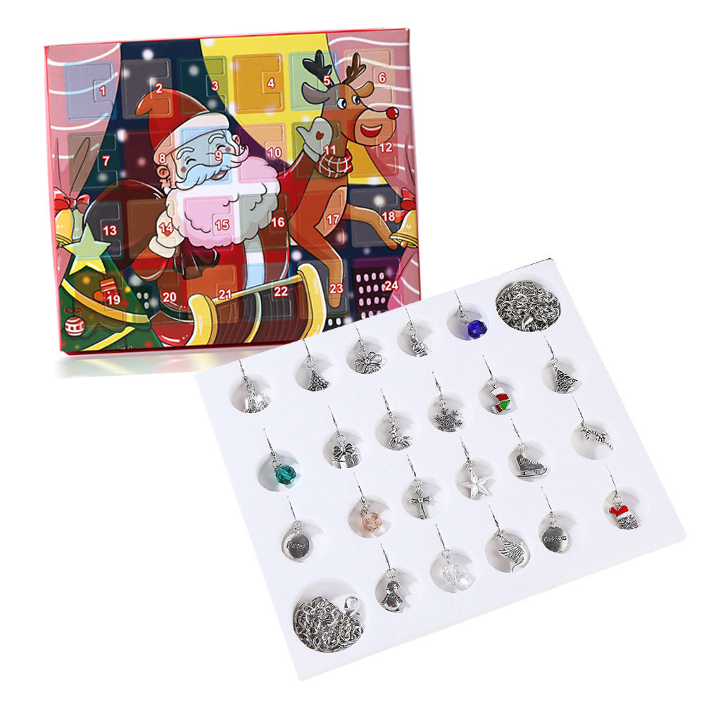 DIY-Armband-Adventskalender für Kinder, 24 Türchen