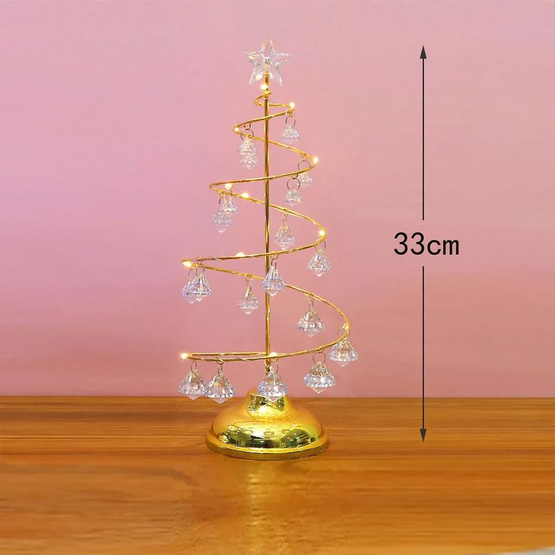 Dekorative LED-Weihnachtsbaum-Leuchte aus Acryl