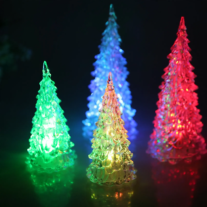 LED-Kristall-Weihnachtsbaum, 17 cm