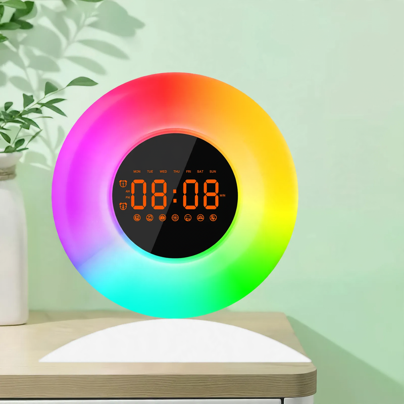 Intelligentes LED-Wecklicht mit Sonnenaufgangs- und Untergangssimulation