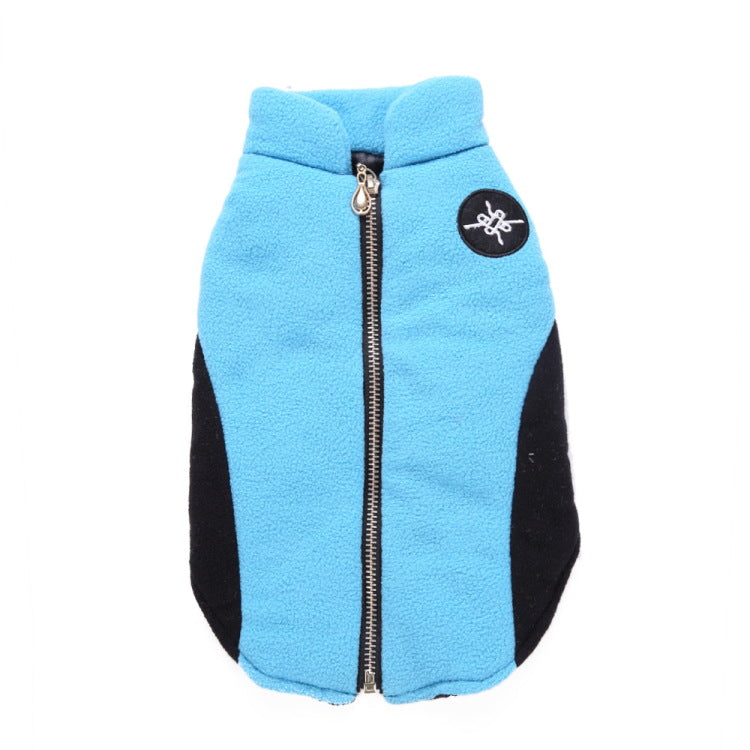Hundemantel aus Polyester mit Reflektoren