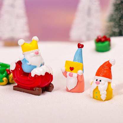 Dekorative Harz-Figuren für Weihnachten