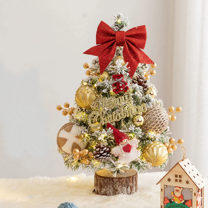 Künstlicher Mini-Weihnachtsbaum für den Tisch