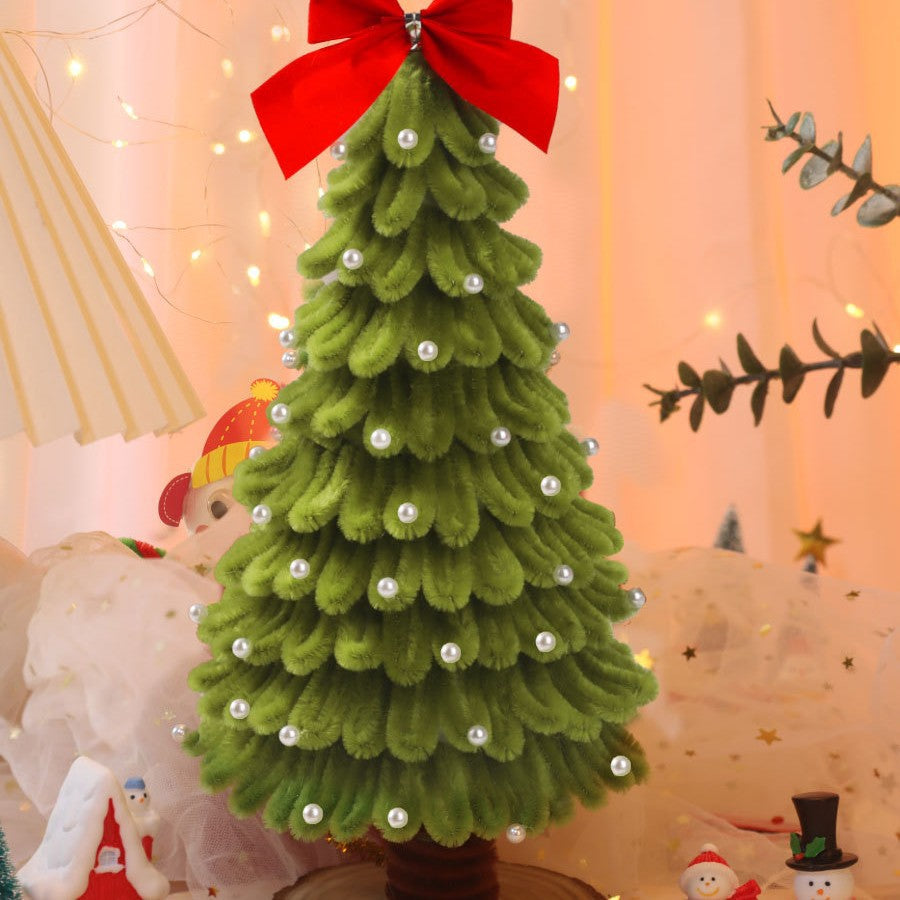 DIY Weihnachtsbaum-Bastelset mit Zubehör