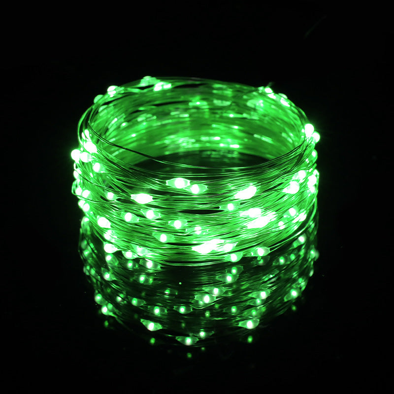 LED-Kupferdraht-Lichterkette für festliche Dekorationen