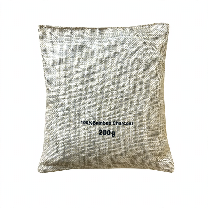 Bambuskohle-Geruchsabsorber im Leinenbeutel, 400g