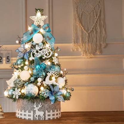 Mini-Weihnachtsbaum-Set, 60 cm, PVC, Tischdekoration