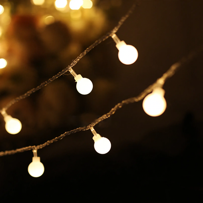 LED-Lichterkette mit Sternen-Design