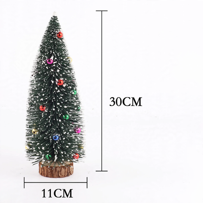 Mini-Weihnachtsbaum aus Kiefernnadeln, verschiedene Farben