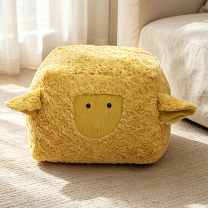 Plüsch-Sitzkissen Schaf-Design