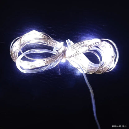 LED-Lichterkette mit Kugeln, 3 m