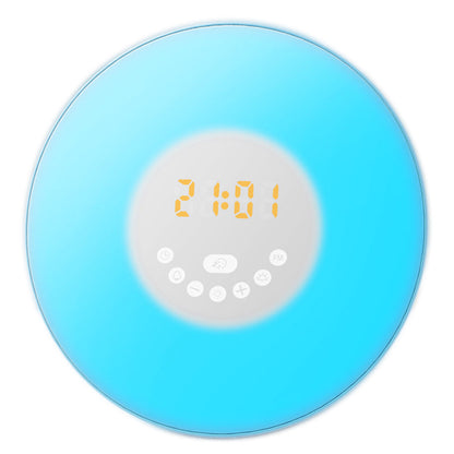 LED-Sonnenaufgangs-Wecker mit FM-Radio