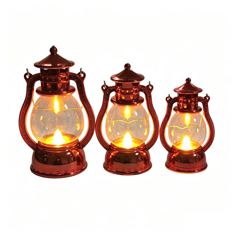 Dekorative LED-Laterne im Retro-Stil