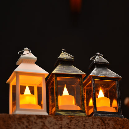 Dekorative LED-Laterne im Vintage-Stil