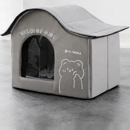 Großes Kühl-Iglu für Hunde, Oxford-Stoff, mit Eisbeutel
