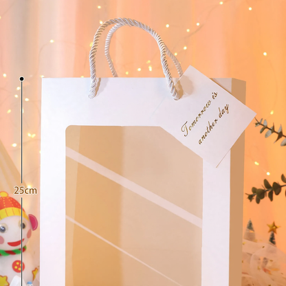 DIY Weihnachtsbaum-Bastelset mit Holzsockel