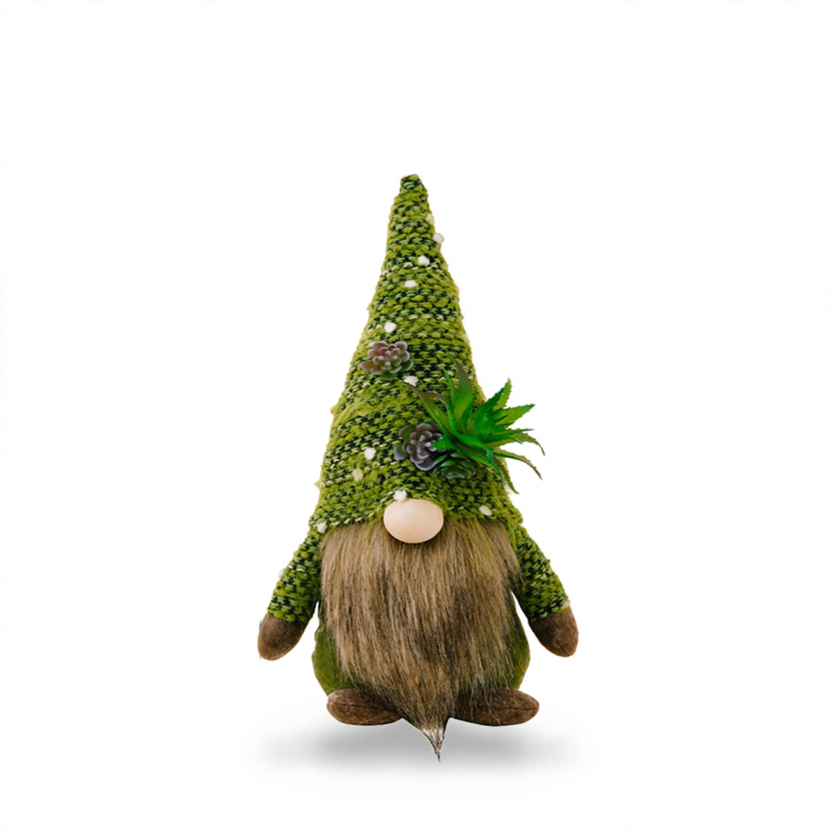 Weihnachts-Wichtelfigur mit Strickmütze