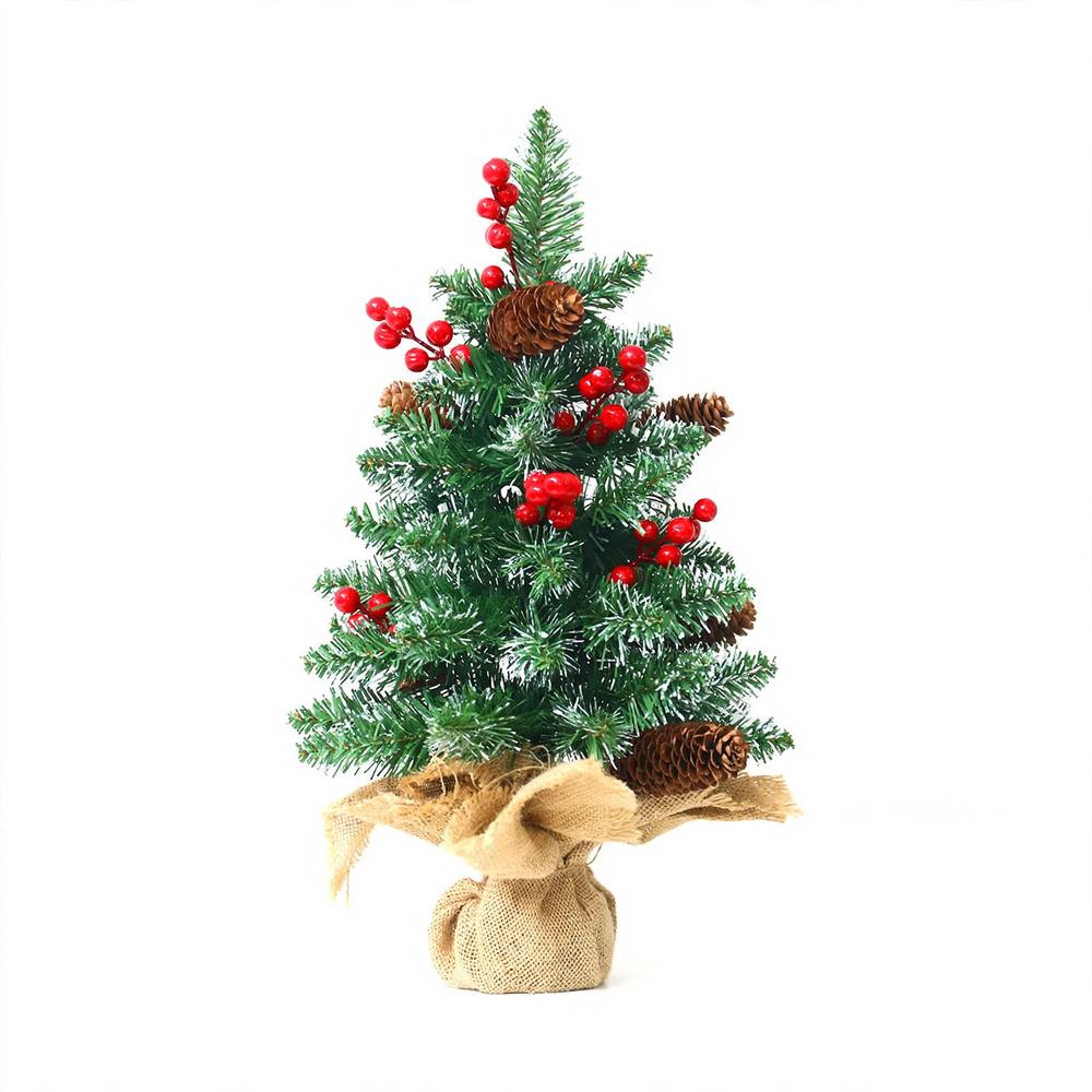 Mini-Weihnachtsbaum mit Tannenzapfen, 45/60 cm