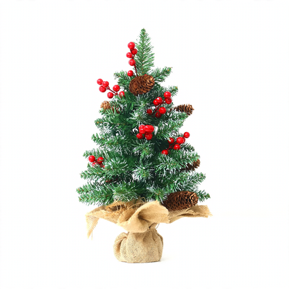 Mini-Weihnachtsbaum mit Tannenzapfen, 45/60 cm