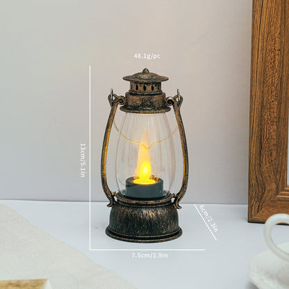 Dekorative LED-Laterne im Vintage-Stil