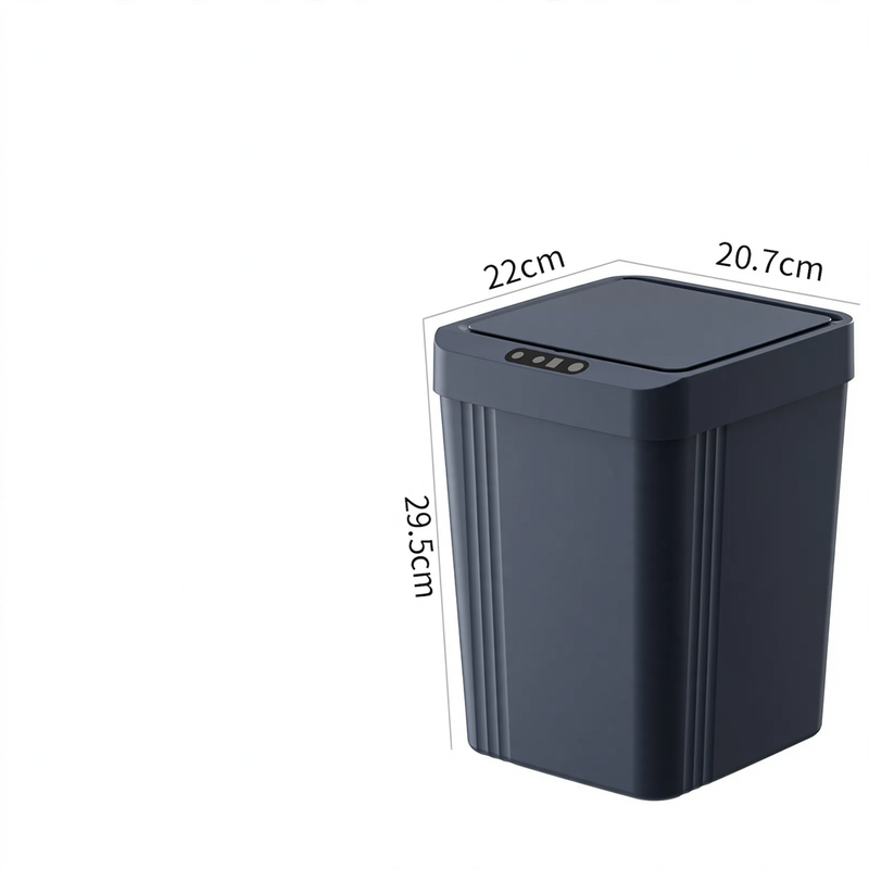 Intelligenter Sensor-Mülleimer 13–17 L eckig