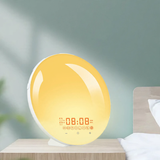 Wecker mit Licht, FM-Radio und Sonnenaufgangssimulation